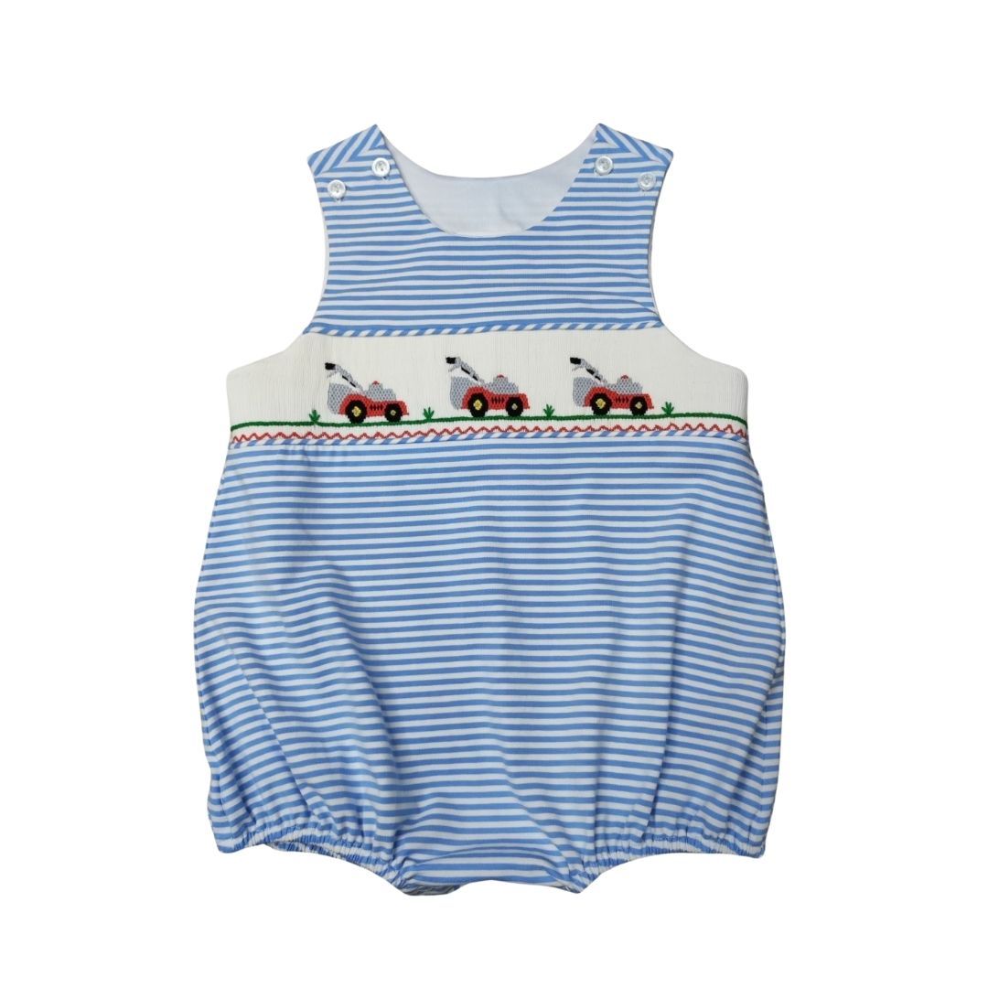 Little Mower Smocked Bubble