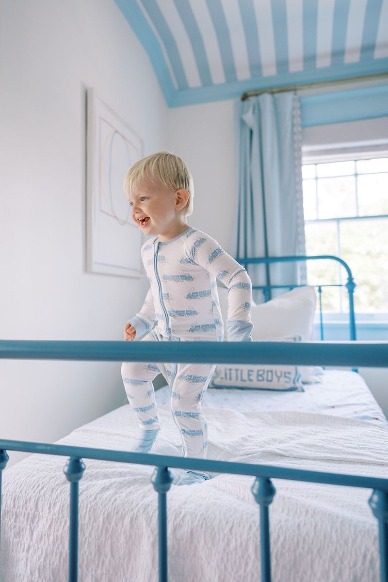 Train Sleep Romper