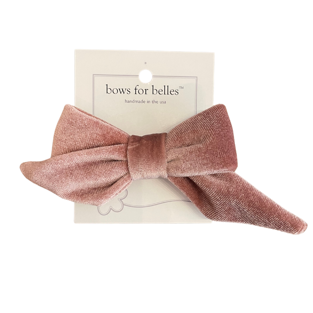 Small Velvet Bow
