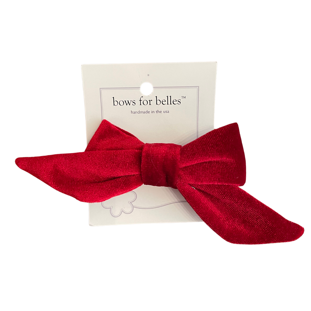 Small Velvet Bow