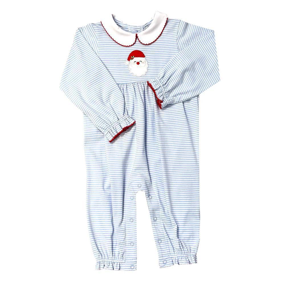 Santa Girl's Romper