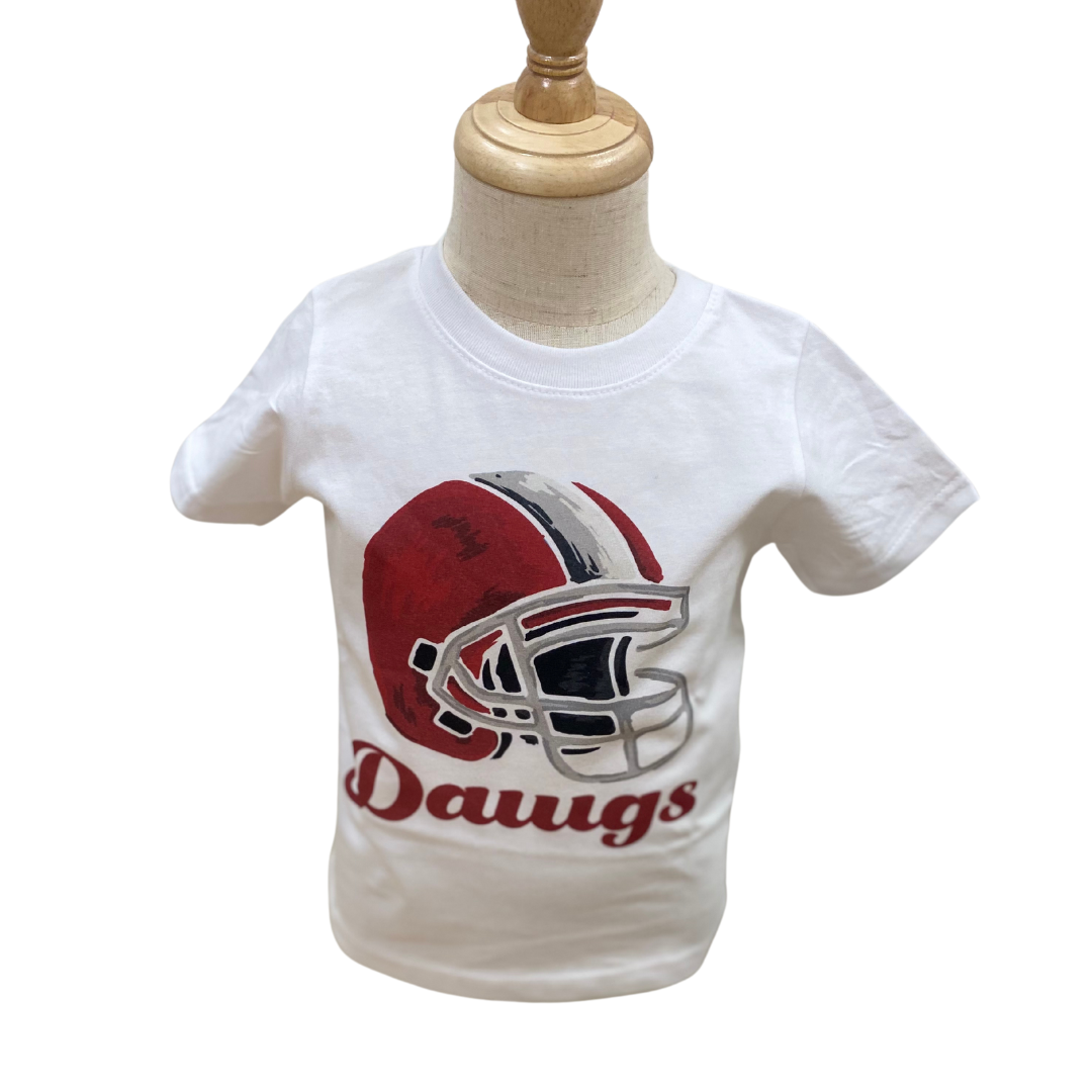 dawgs football helmet Mississippi State Dawgs Helmet T-shirt YM