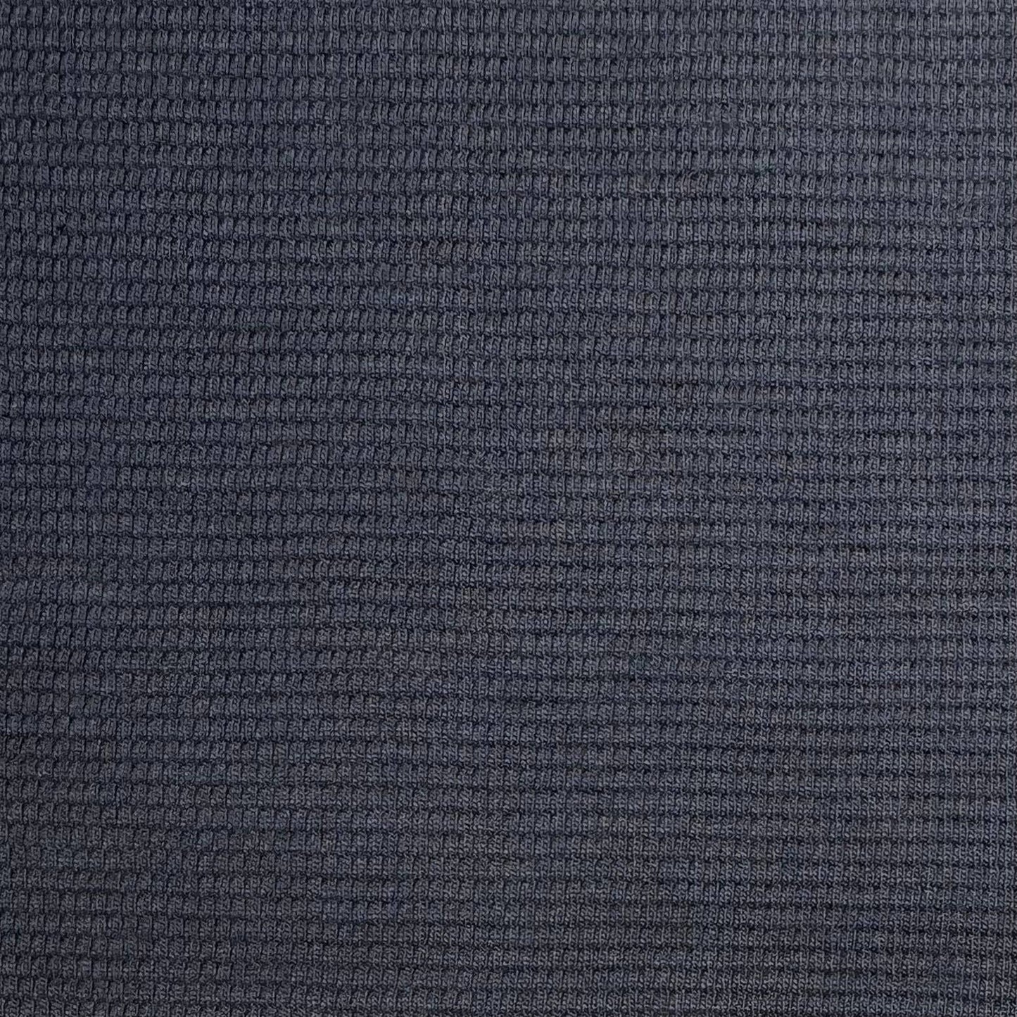Organic Cotton Waffle Baby Blanket - Navy