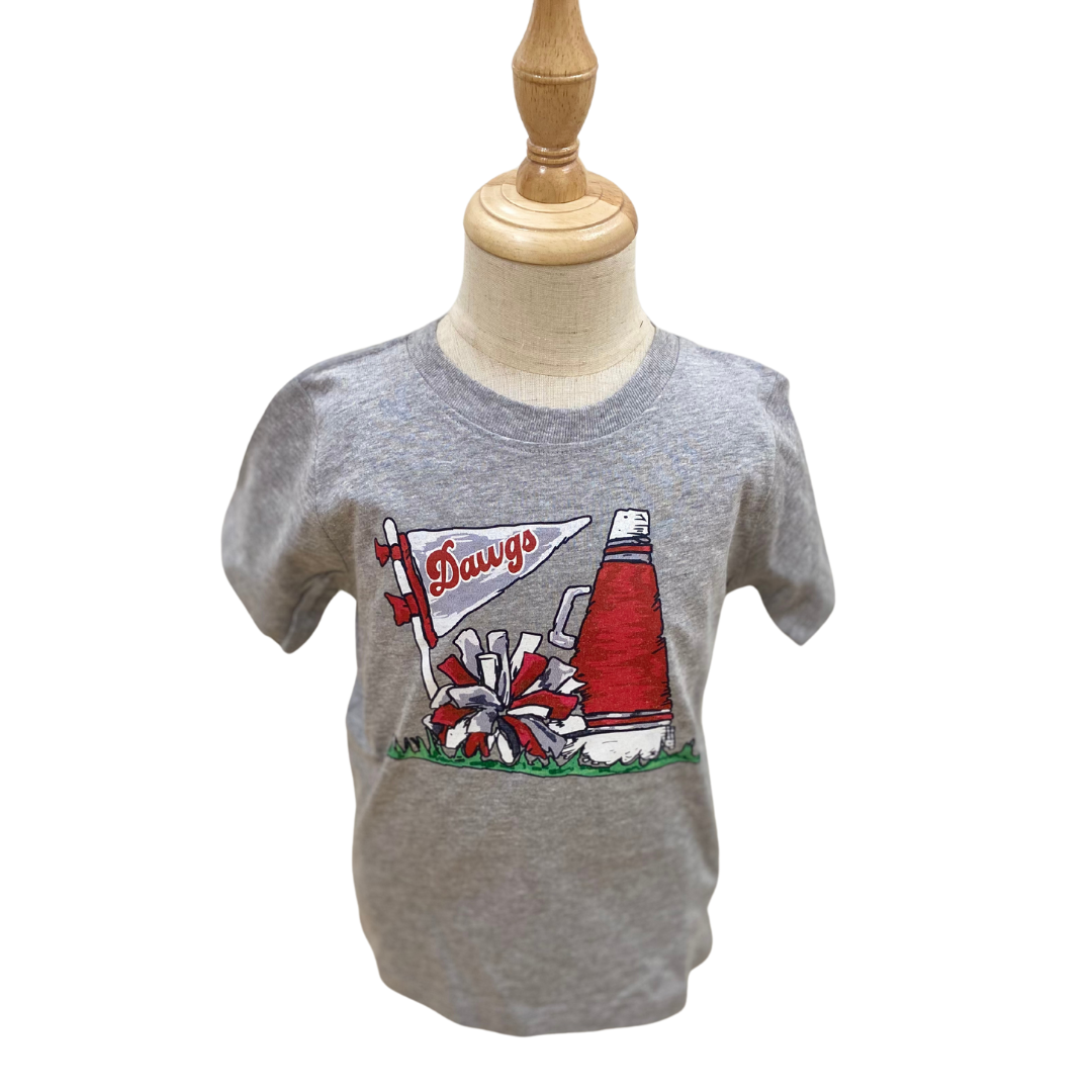 Mississippi State Dawgs Pom T-shirt