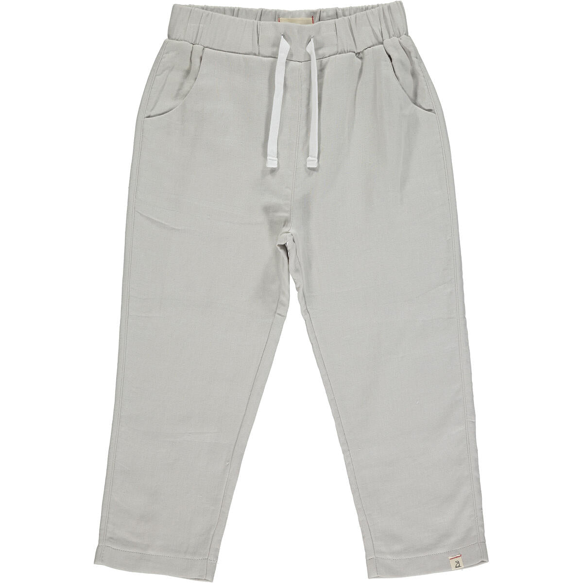 Gray Cotton Pants