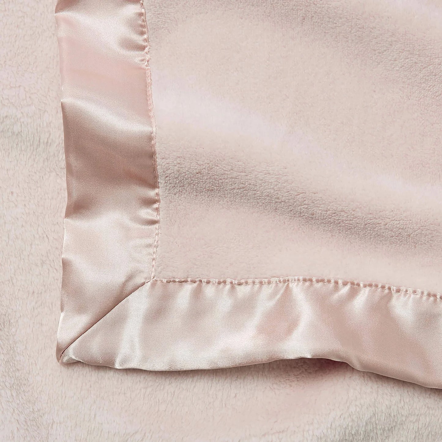 Satin Trim Fleece Blanket