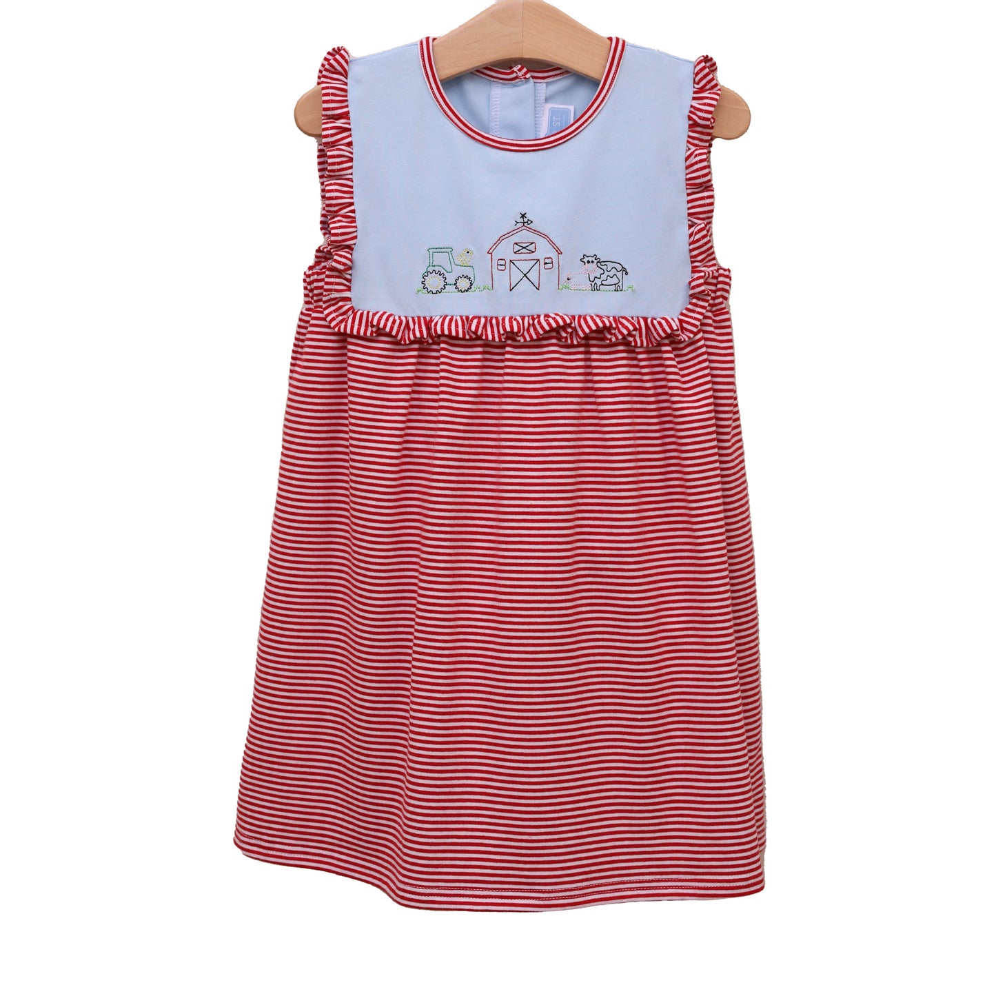 Farm Embroidery Dress