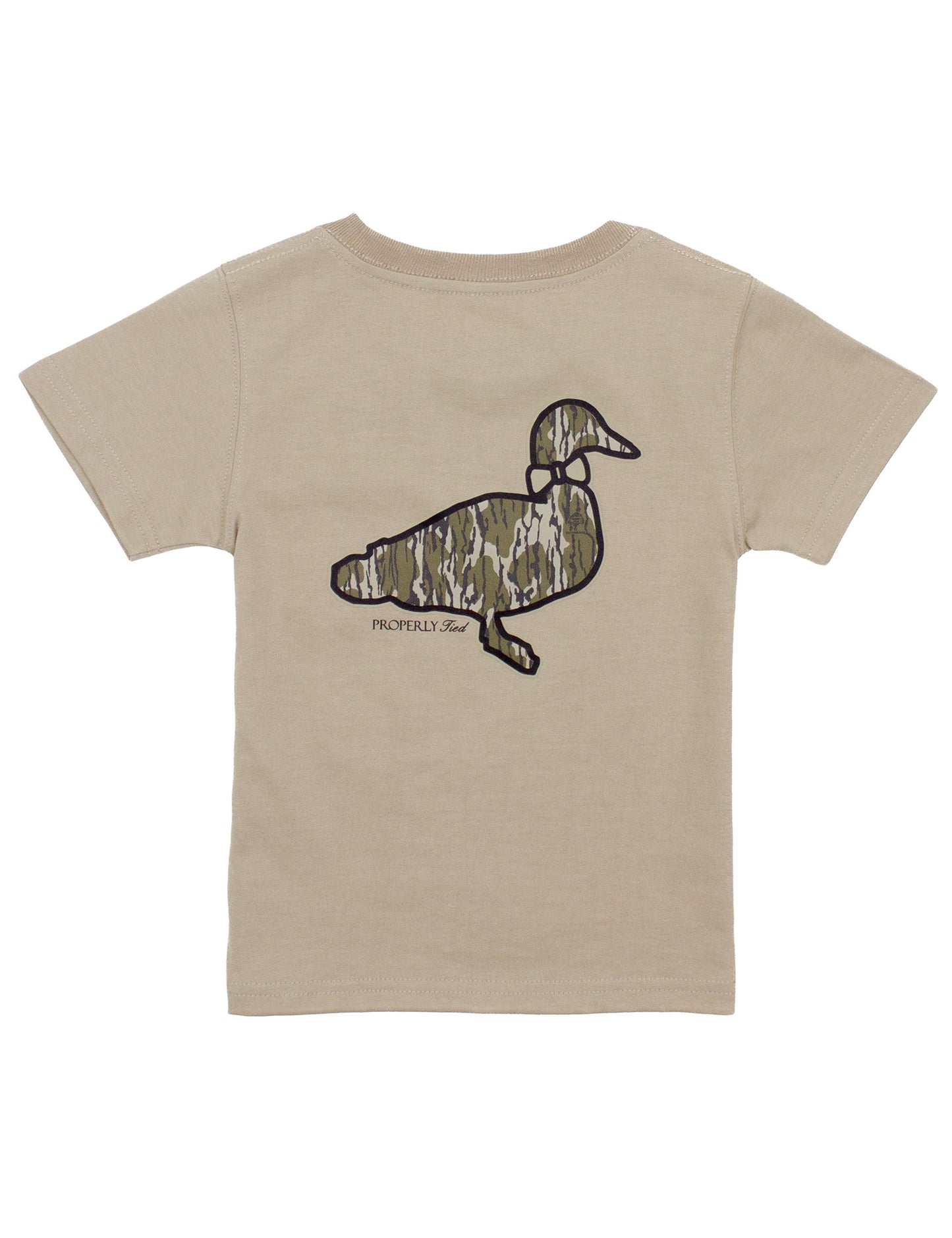 Mossy Oak Logo Sand T-shirt
