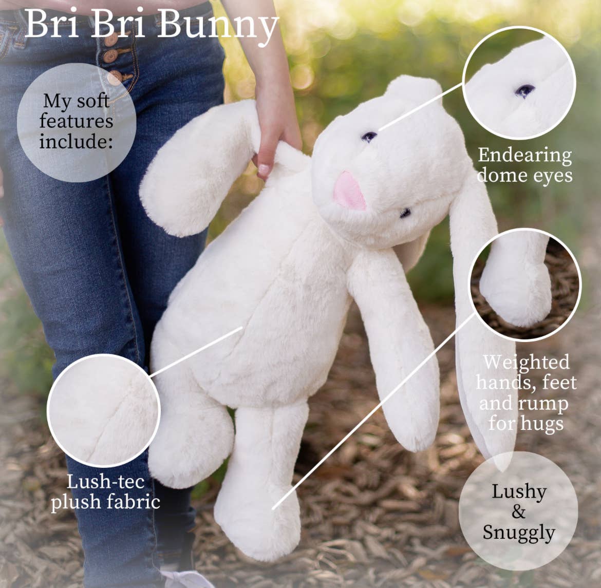 Cream Bunny 16"