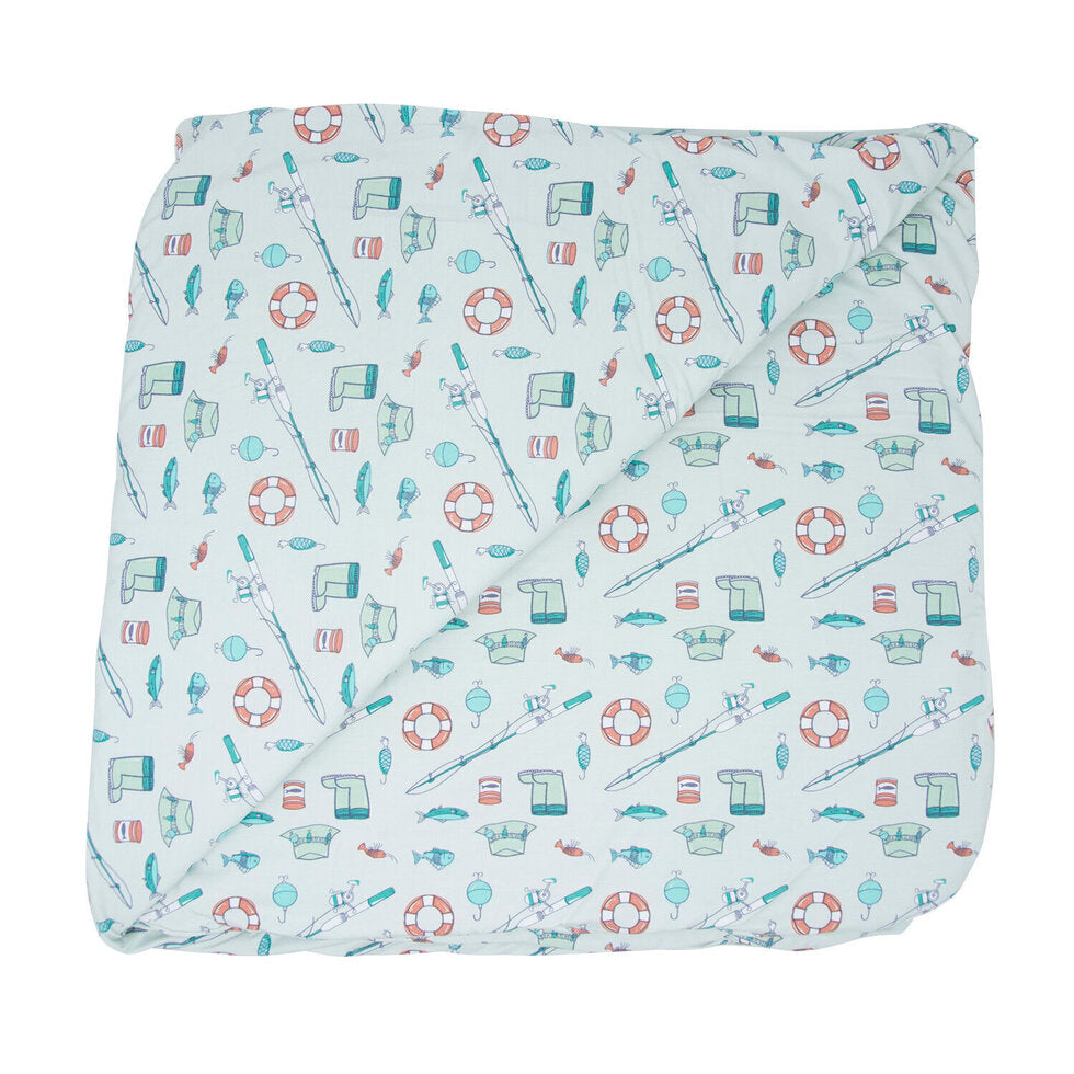 Cast A Line Cloud Blanket