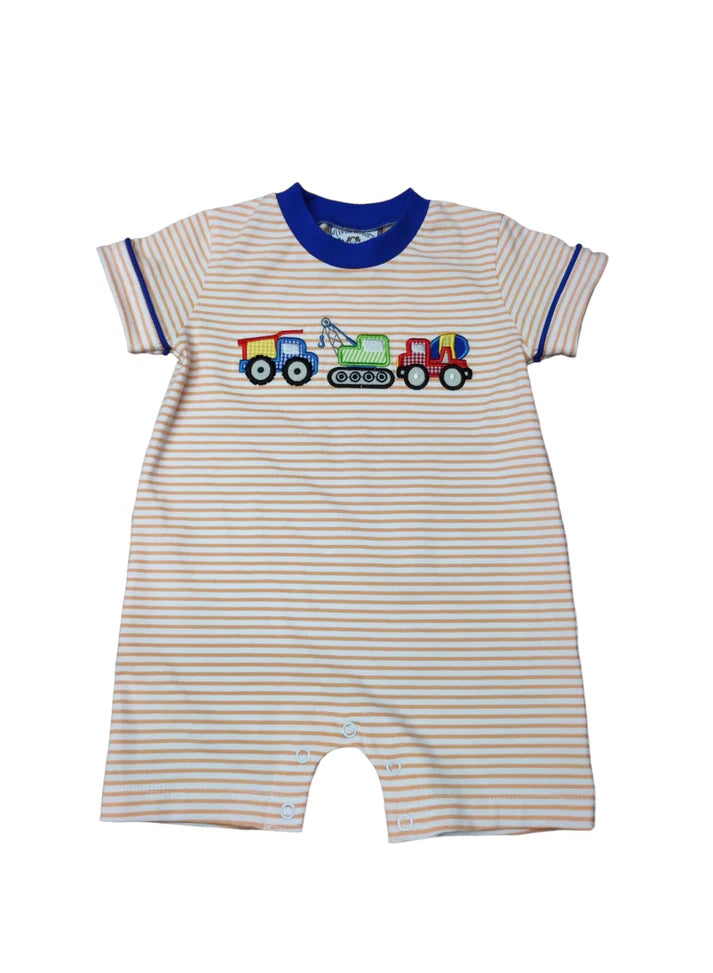 Construction Boys Romper