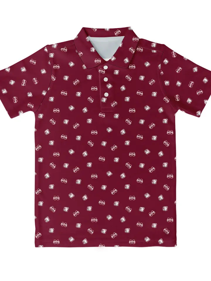 Mississippi State Logo Polo Shirt