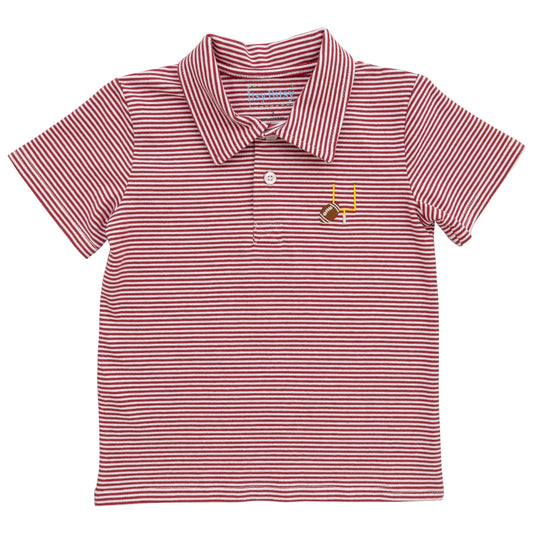 Game Day Polo - Crimson