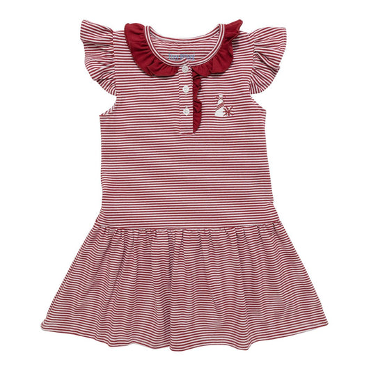 Game Day Dress - Crimson