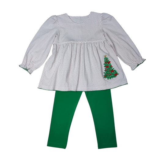 Christmas Tree Pant Set