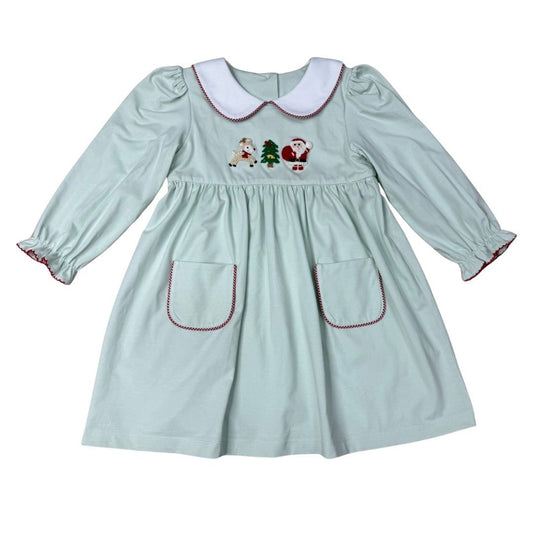 Christmas Crew Collared Dress