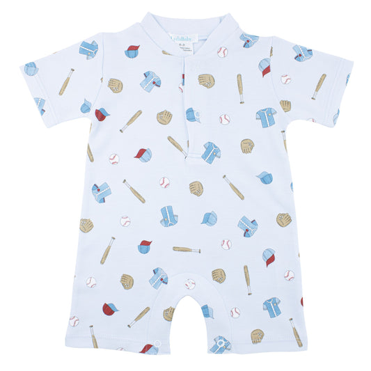 Baseball Romper