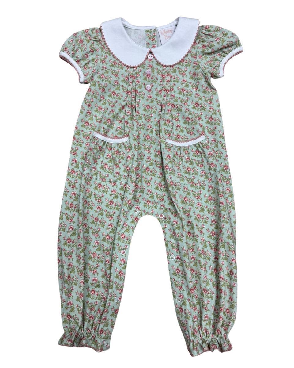 Vintage Floral Romper