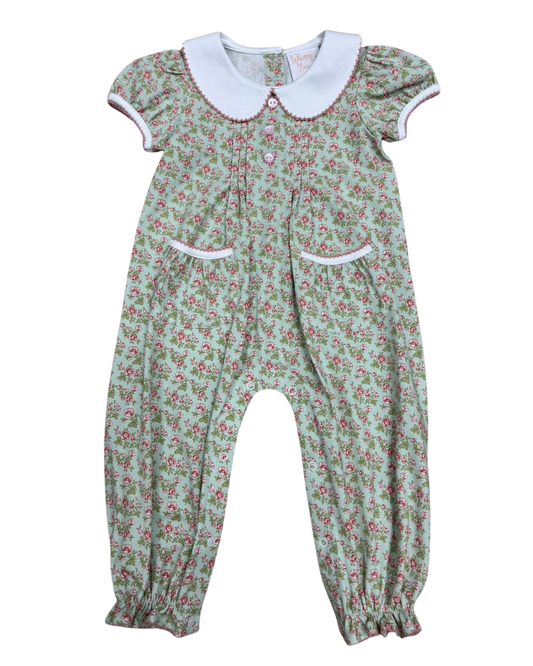 Vintage Floral Romper