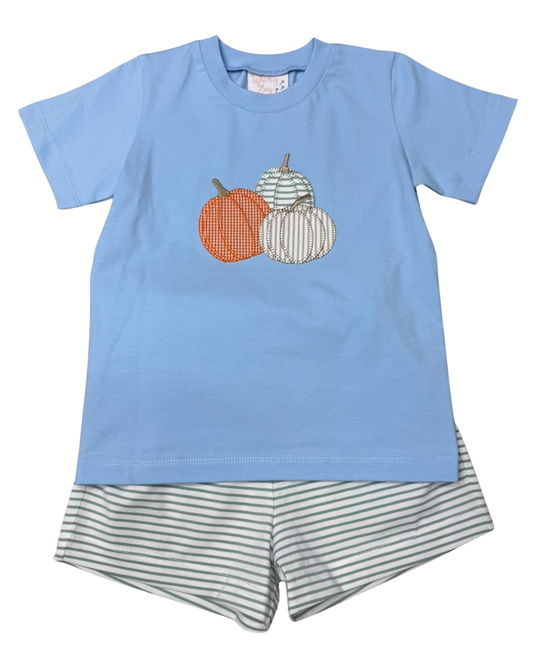 Peter's Pumpkin Short Set