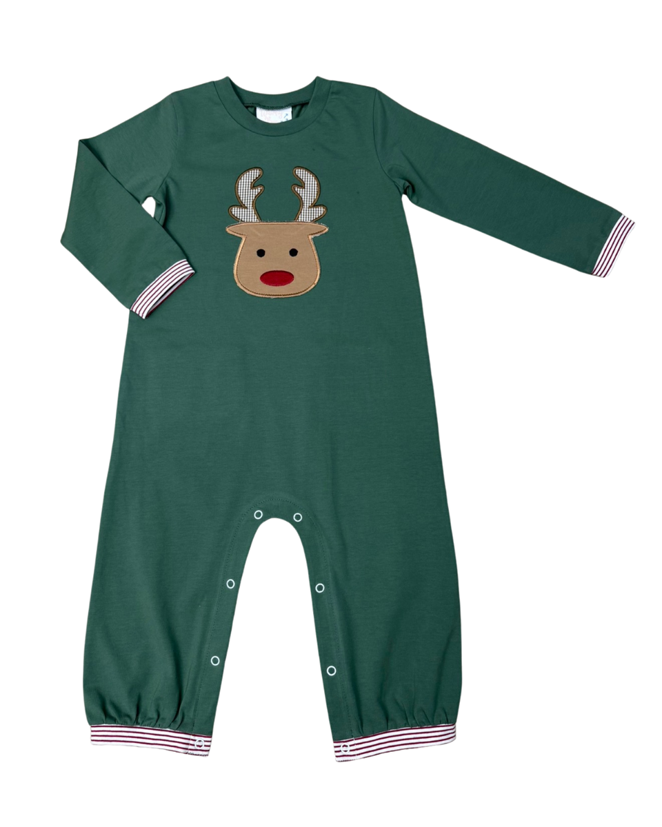 Rudolph Pocket Romper