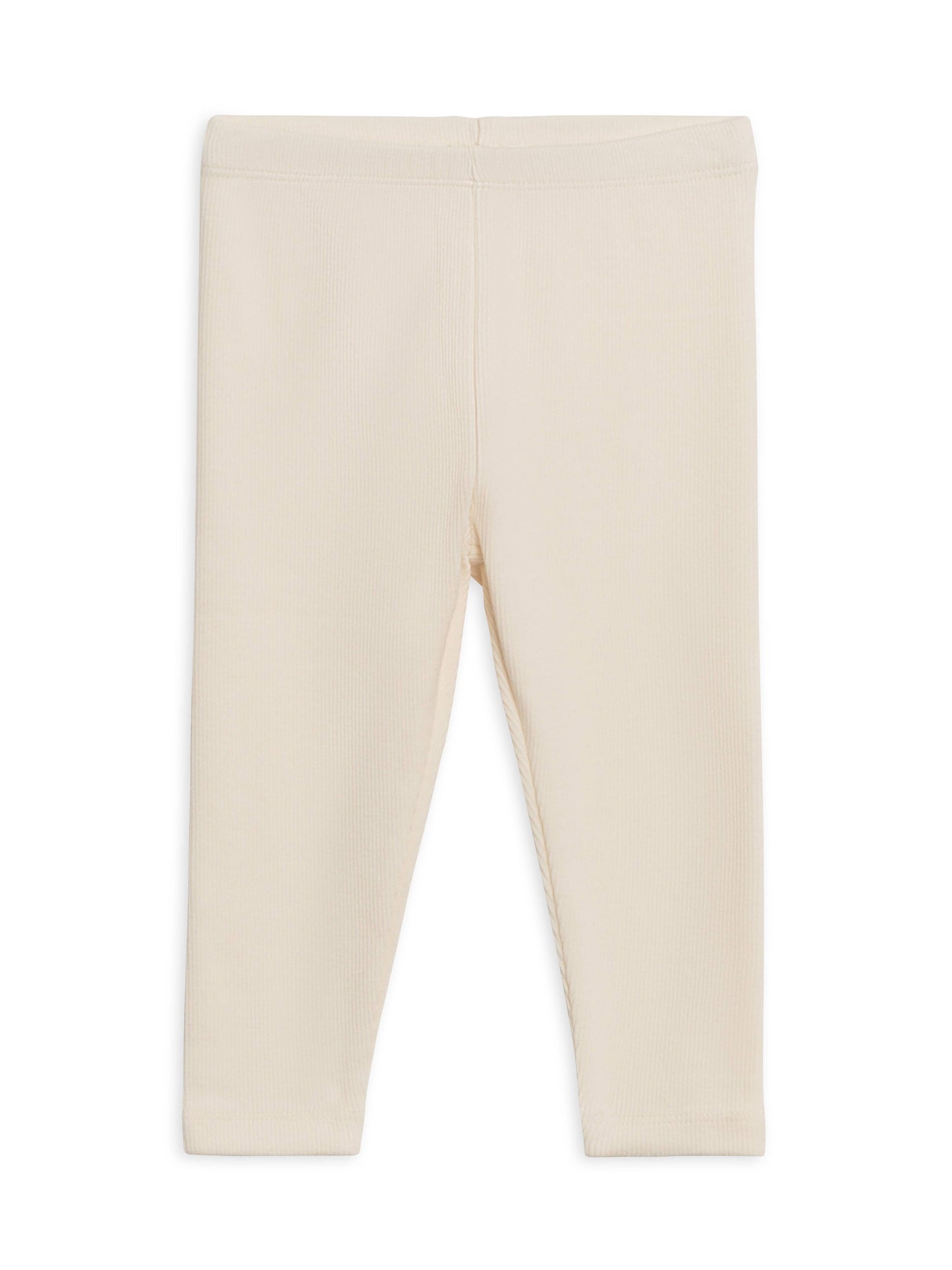 Lennon Ribbed Leggings - Ivory