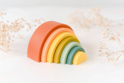 Silicone Rainbow Stacker