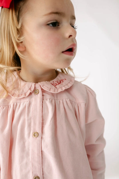 Light Pink Cord Dress