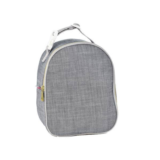 Grey Chambray Lunchbox