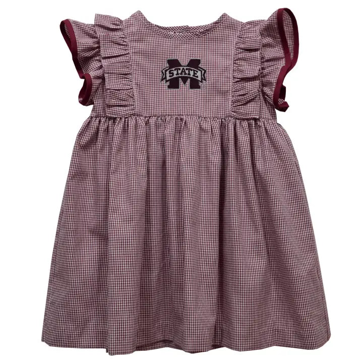 Mississippi State Ruffle Dress
