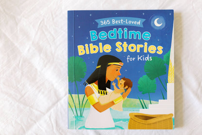 365 Best-Loved Bedtime Bible Stories for Kids