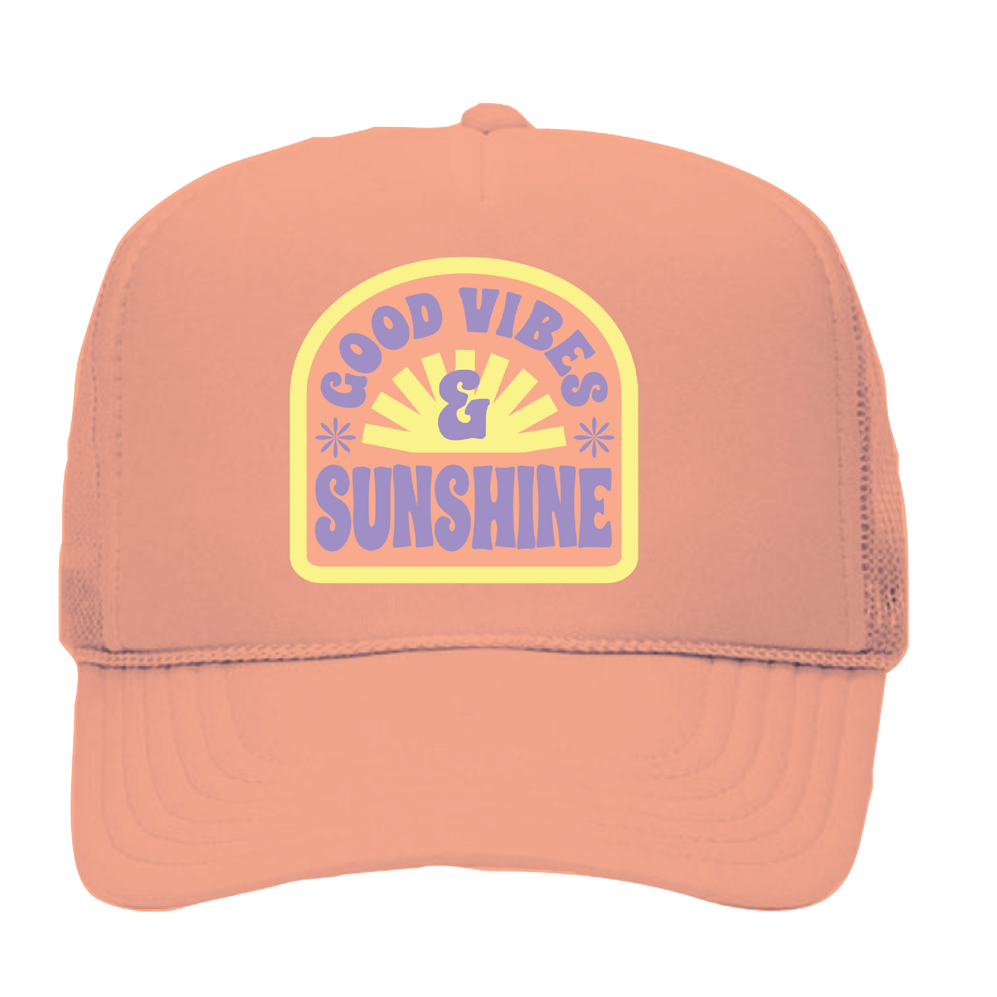 Good Vibes & Sunshine Trucker, Adult