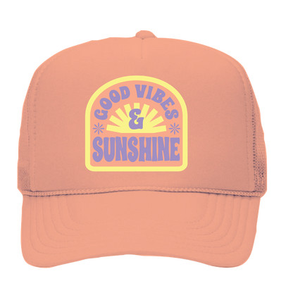 Good Vibes & Sunshine Trucker, Adult