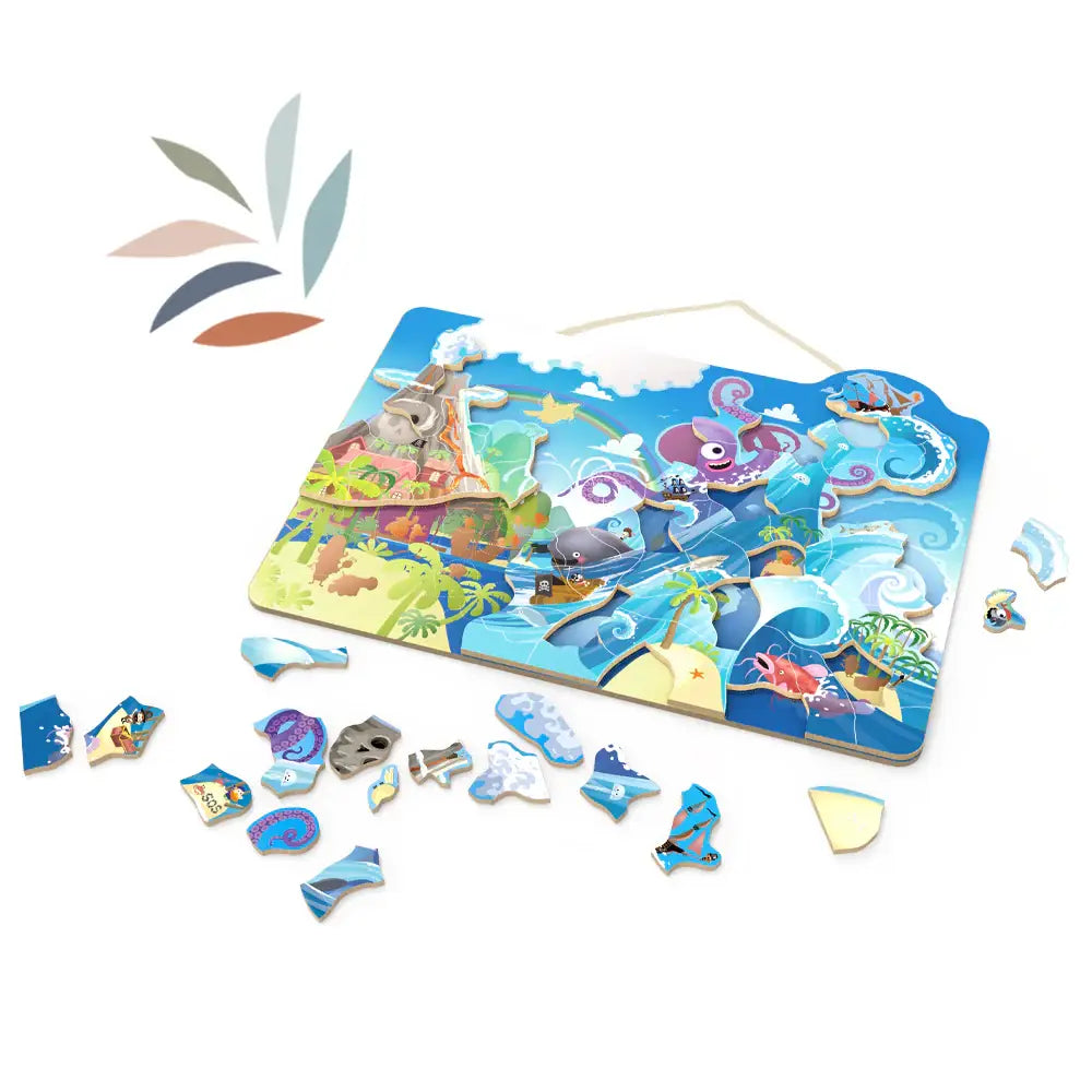 Pirate Magnetic Puzzle