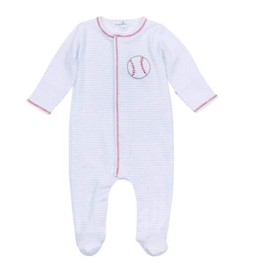Tiny Slugger Applique Footie