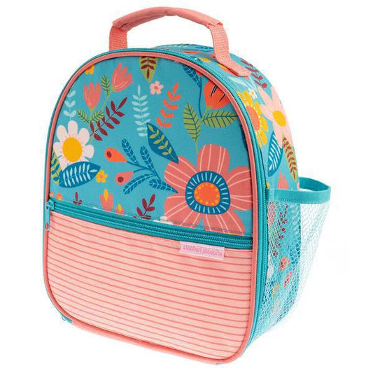 All Over Print Lunchbox - Turquoise Floral