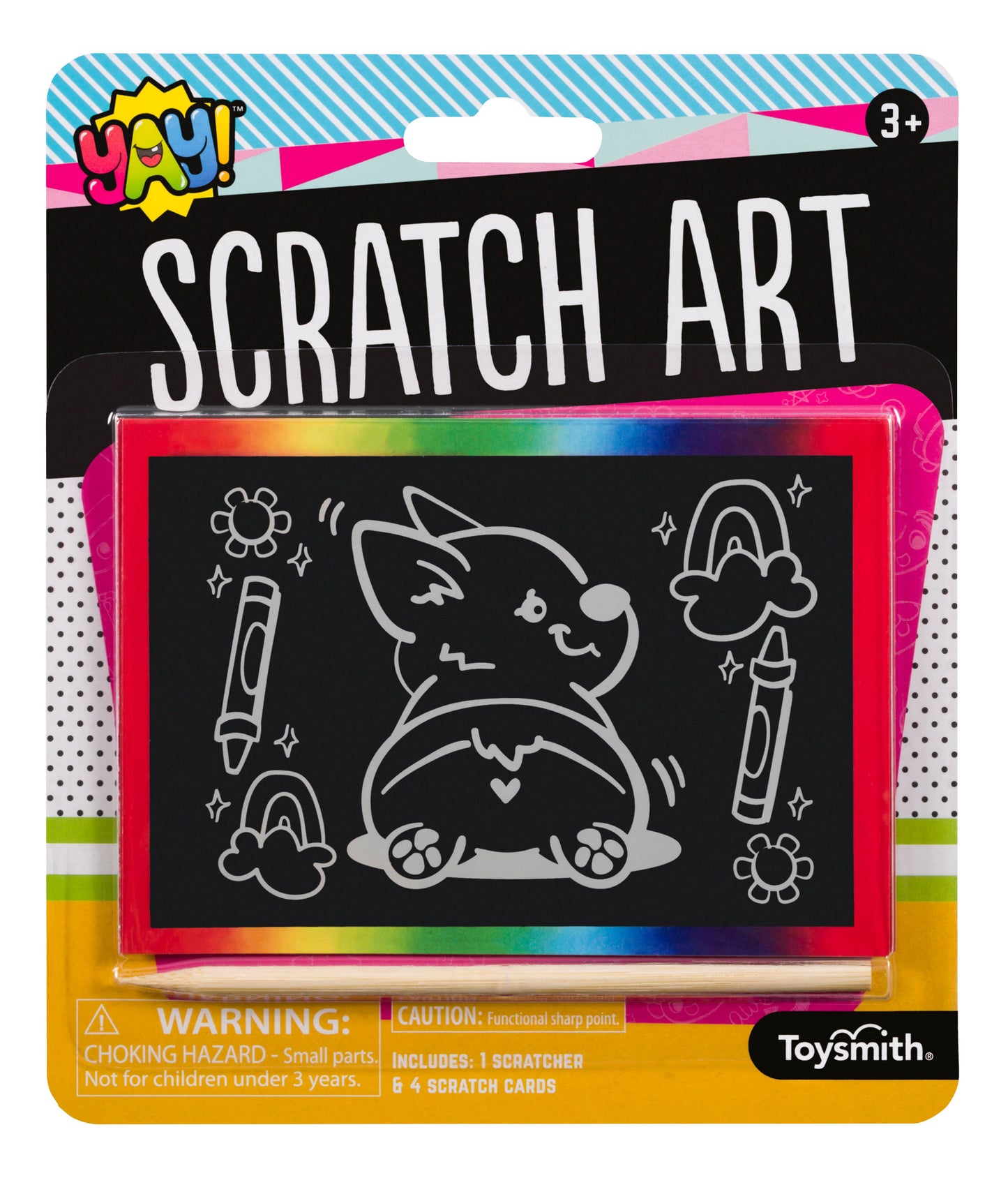 Yay! Scratch Art, Reveal The Four Different Designs