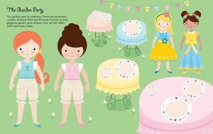 Princesses: Dress-Up Sticker Book