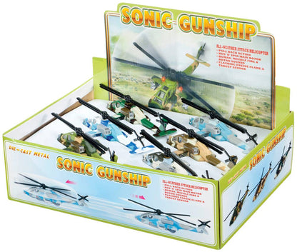 Sonic Gunship Helicopter
