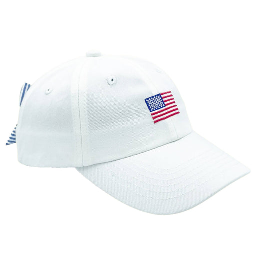 USA Bow Baseball Hat (Girls)