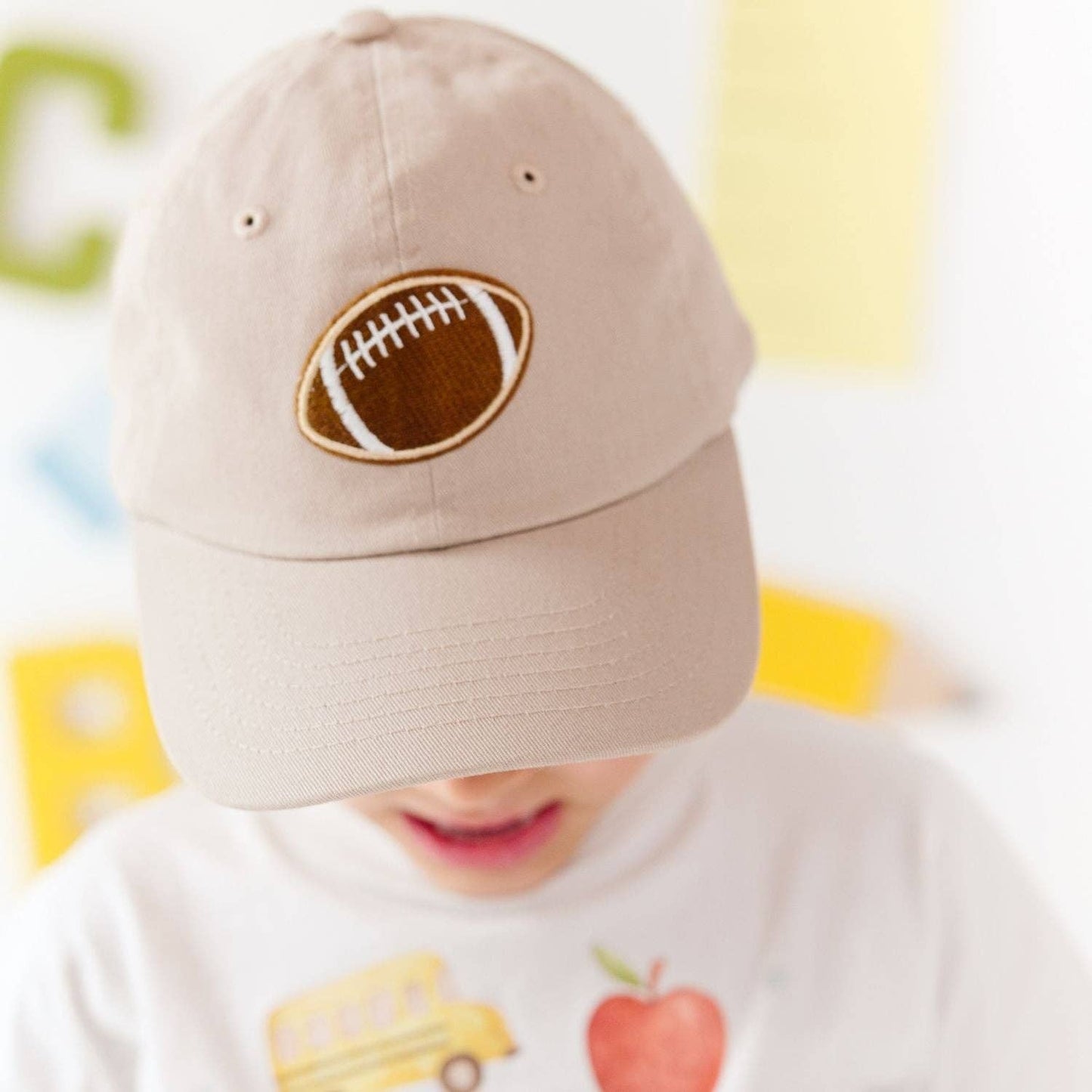 Football Patch Baseball Hat
