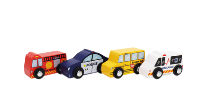 Wooden Emergency Vehicles