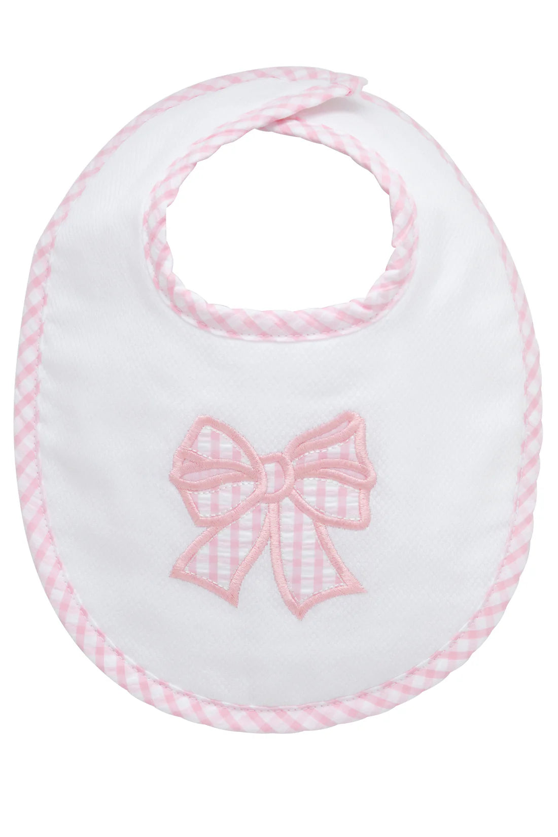 Bow Applique Basic Bib