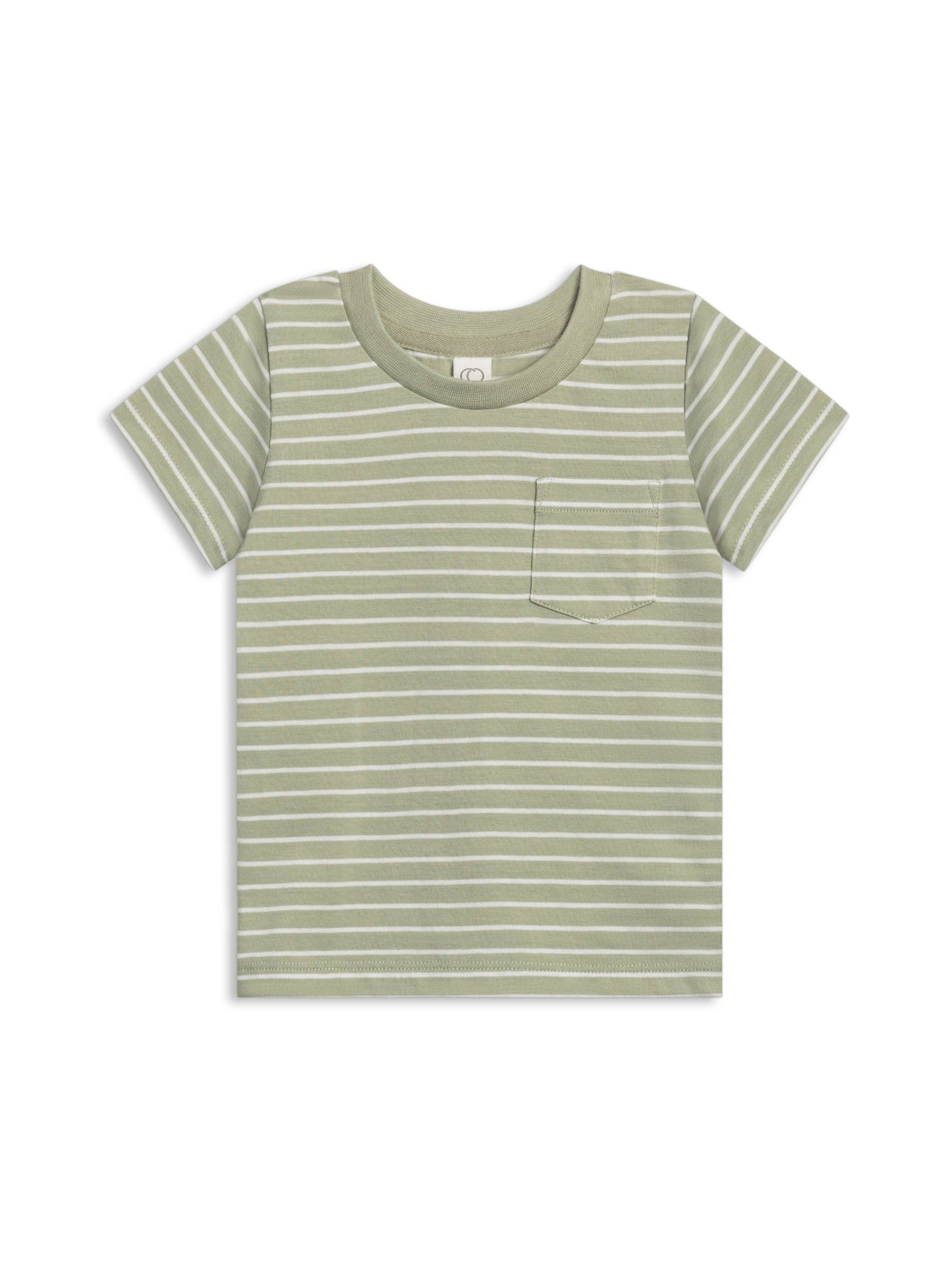 Organic Everest Davis Stripe Tee