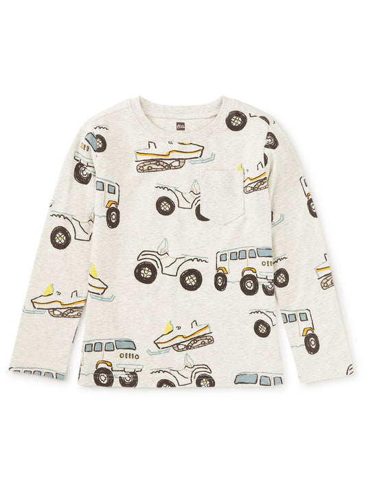Snow Vehicles Long Sleeve Shirt