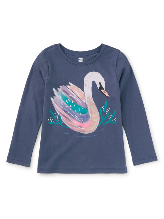 Painted Swan Graphic Tee