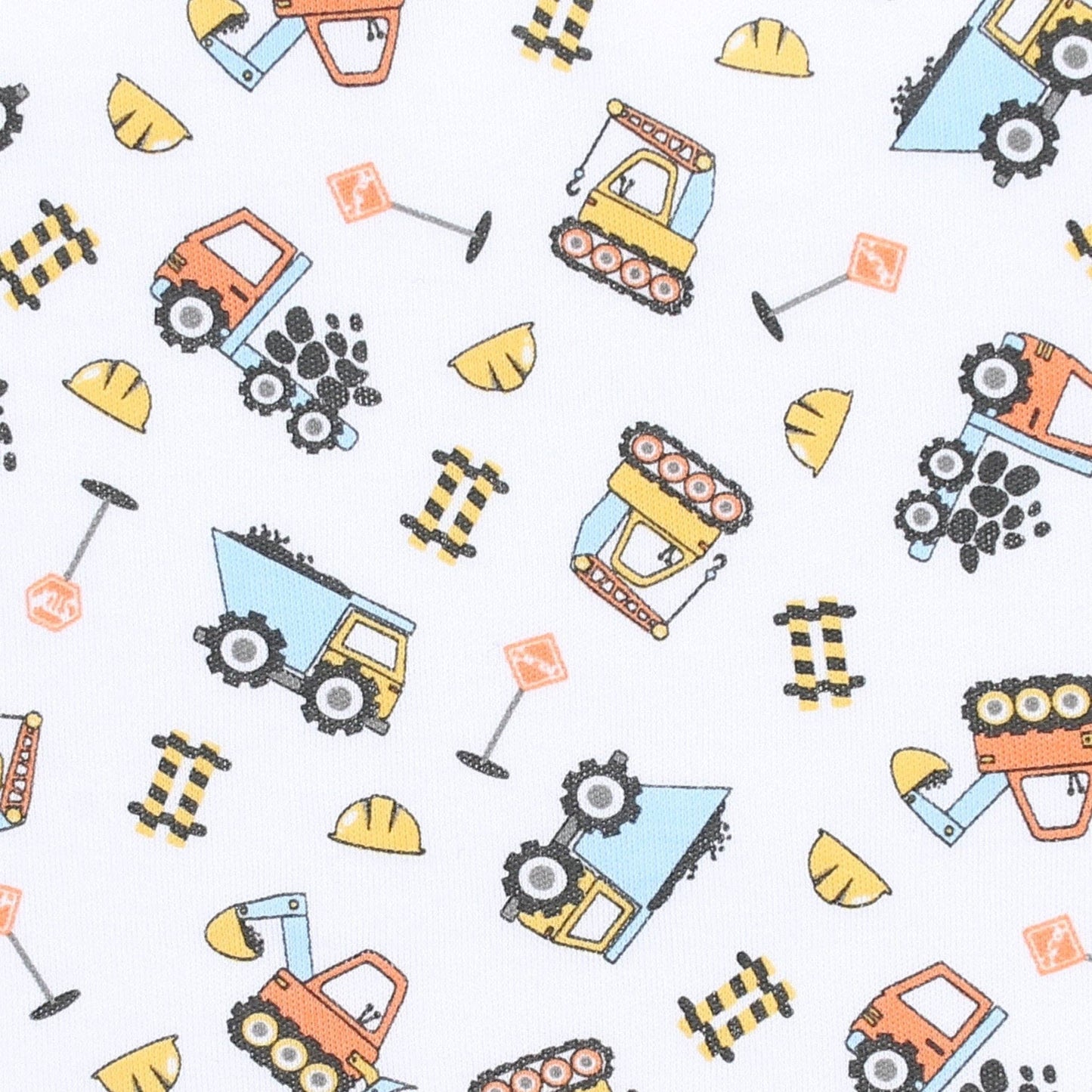 Construction Zone Long Pajama