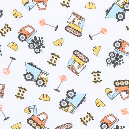Construction Zone Long Pajama