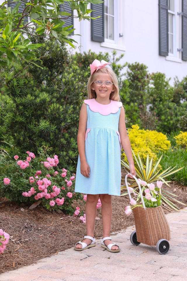 Mint Stripe Penelope Dress