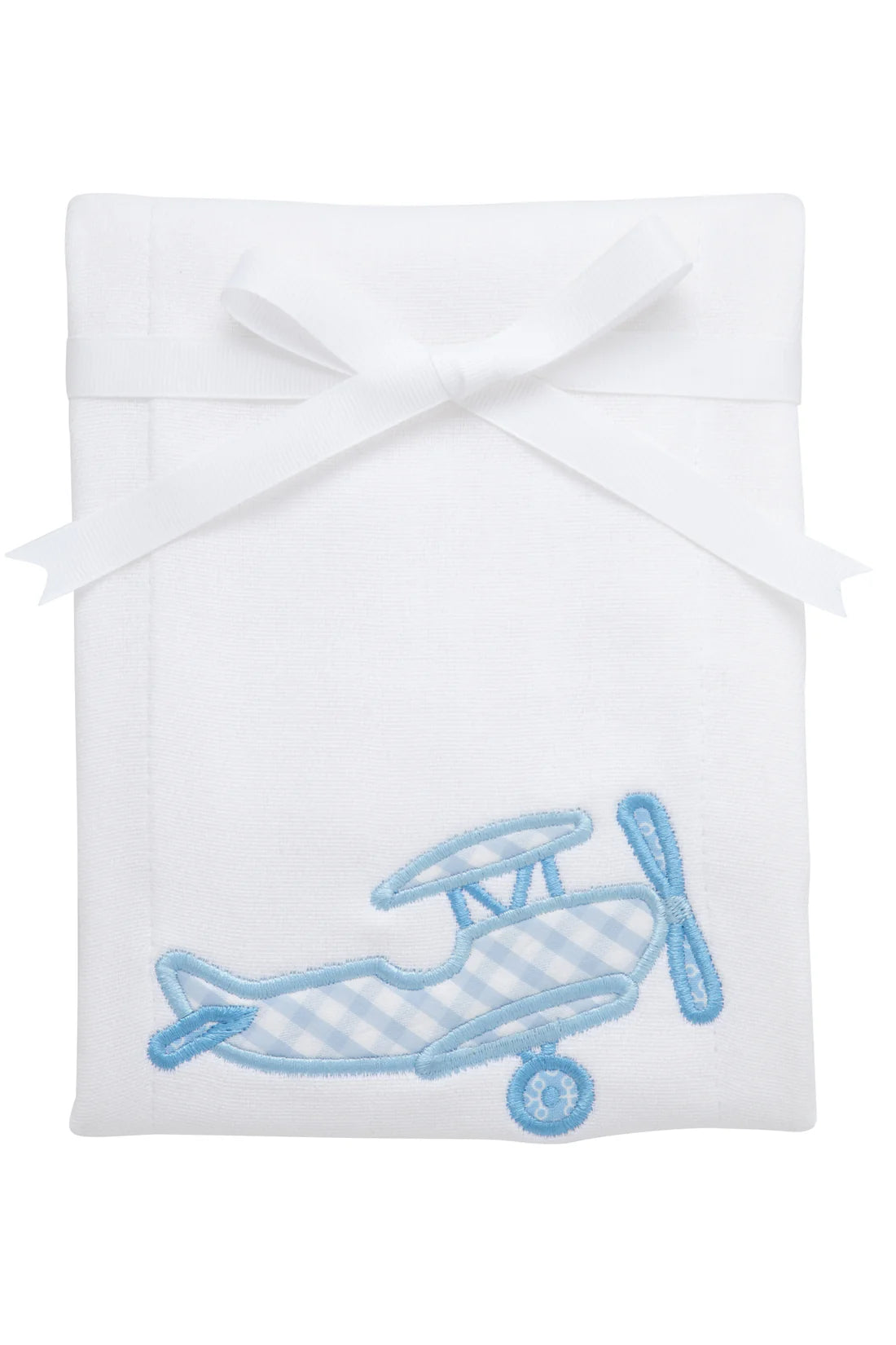 Airplane Applique Burp